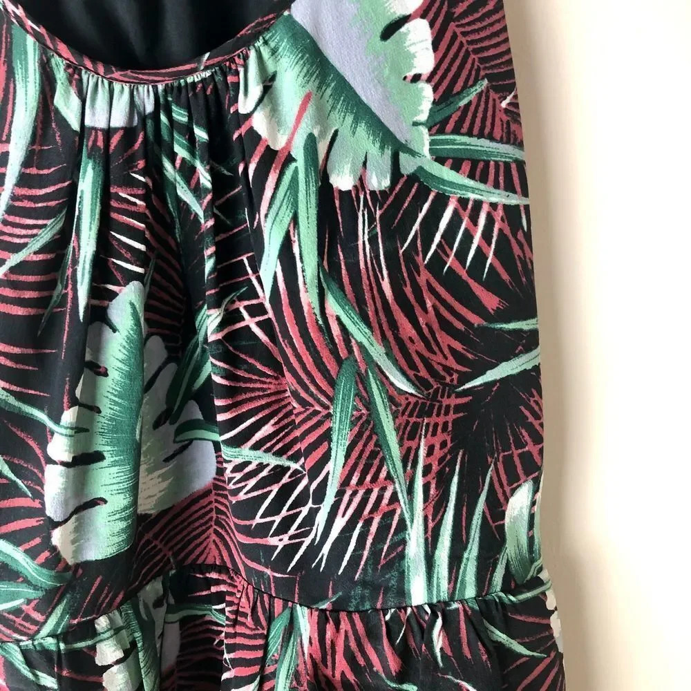 Madewell | 100% Silk Tropical Island Mini Dress - Picture 5 of 8
